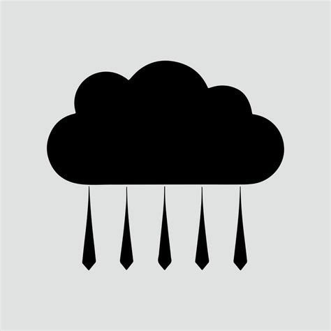 Cloud silhouette vector 42073314 Vector Art at Vecteezy