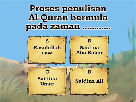 Kkq Ting 2 Sejarah Penulisan Al Quran Cuestionario