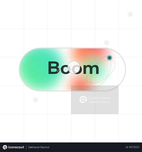 Boom Animated Icon download in JSON, LOTTIE or MP4 format