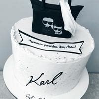 Karl Lagerfeld Decorated Cake By Emily S Bakery CakesDecor