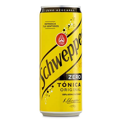 Tónica zero Schweppes lata 33 cl Supermercados DIA