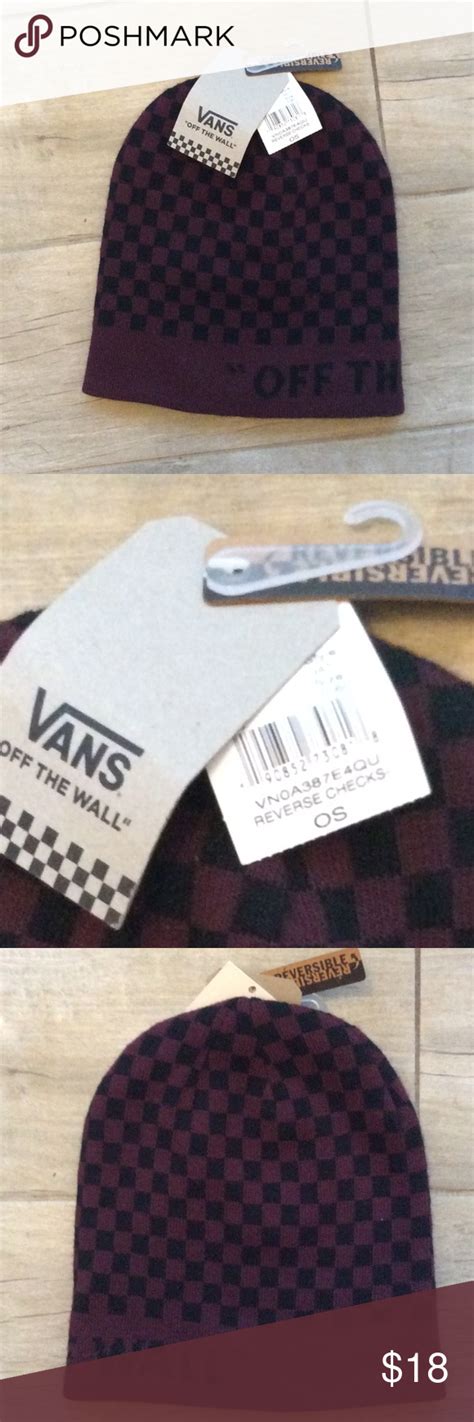 3 For 20 Sale Nwt Vans Checkerboard Beanie Van Accessories Vans