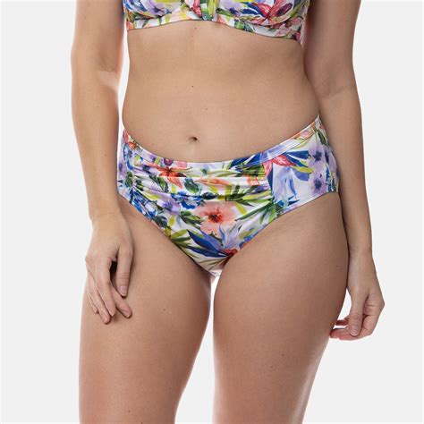 Bikini Unterteil Balabio Island Hipster Form Bunt Bedruckt Dorina La