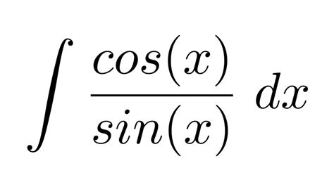 Integral Of Cos X Sin X Substitution YouTube