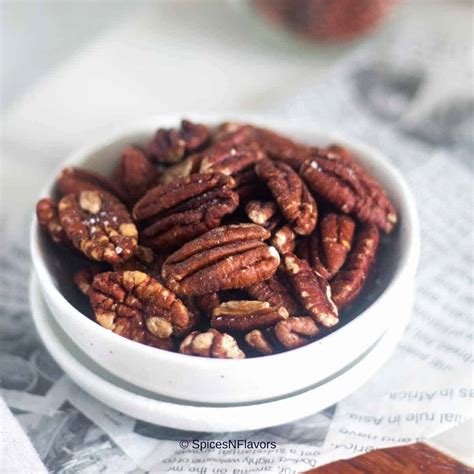 Air Fryer Pecans - Spices N Flavors