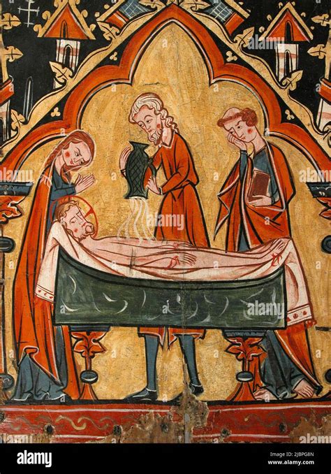 The Preparation Of Christs Body For His Entombment By An Unknown