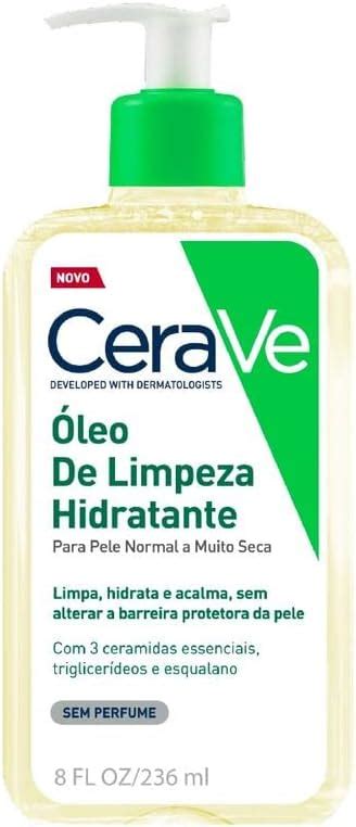 Cerave Huile Nettoyante Moussante Hydratante Ml Pour Peaux Normales