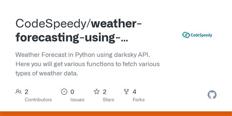 Github Codespeedy Weather Forecasting Using Darksky Api Python