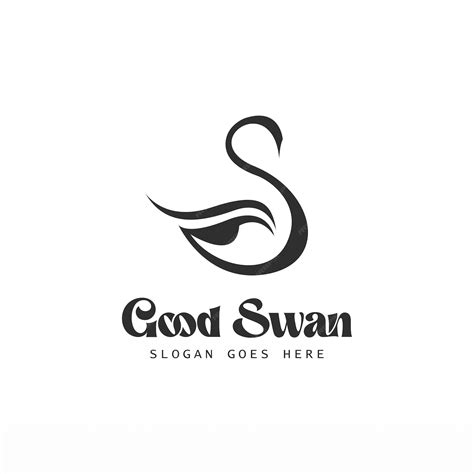 Premium Vector Swan Logo Design Template Swan Logo Concept