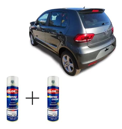 Tinta Spray Automotiva Vw Cinza Quartzo Verniz Ml Parcelamento