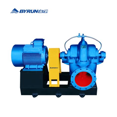 Horizontal Single Stage Double Suction Open Shell Centrifugal Pump