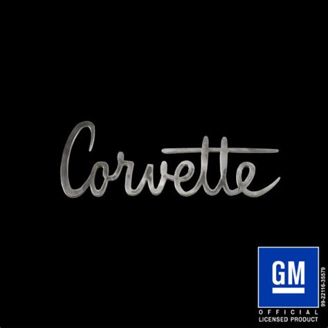 Corvette Script Speedcult Officially Licensed