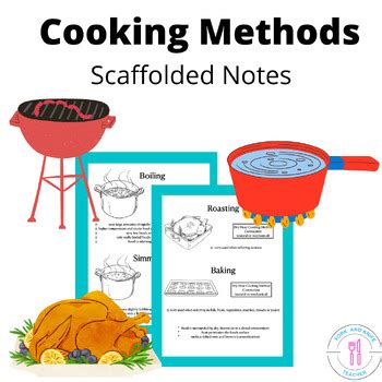 Cooking Methods Notes By Fcs Fork And Knife Teachers Pay Teachers