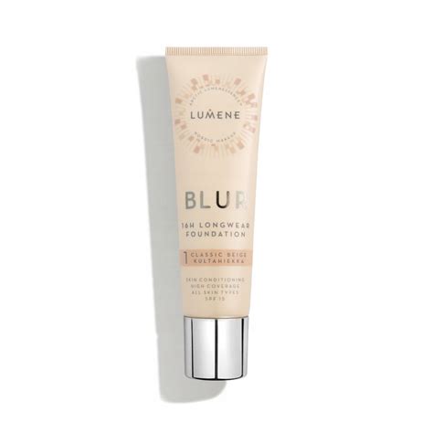 Lumene Blur 16h Longwear Foundation SPF15 wygładzający podkład do ...