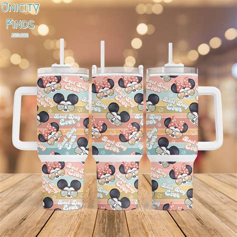 Mickey And Minnie Mouse Disney Cartoon Custom Stanley Quencher Oz