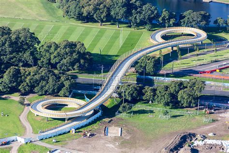 Aerial Stock Image Albert Tibby Cotter Walkway