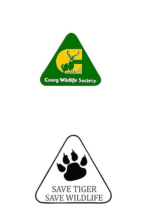 ISEE 360 Coorg Wild Life Save Tiger Stickers For Car Sides Hoods