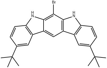 Indolo 2 3 B Carbazole 6 Bromo 2 10 Bis 1 1 Dimethylethyl 5 7 Dihydro