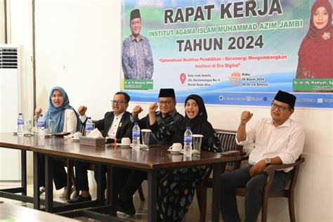 Lpm Iaima Jambi Gelar Raker 2024 Dengan Tema Optimalisasi Kualitas