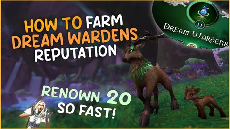 How To Farm Dream Wardens Rep Min Max Method Tips For FAST Renown 20