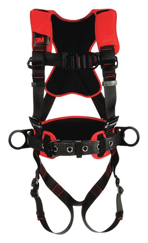 3M PROTECTA Full Body Harness 420 Lb Black XL 470W34 1161211