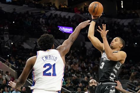 Sixers Take Care Of Business On Road Vs San Antonio Spurs Sports