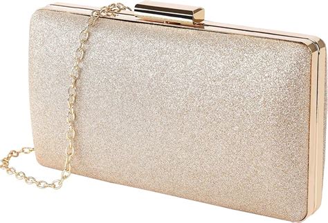 Bolso De Noche Dorado Clutch De Embrague Mujeres Y Se Oras Fiesta