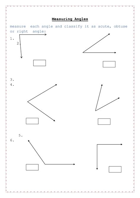 Complementary Angles Worksheet Free Printable Printable Templates