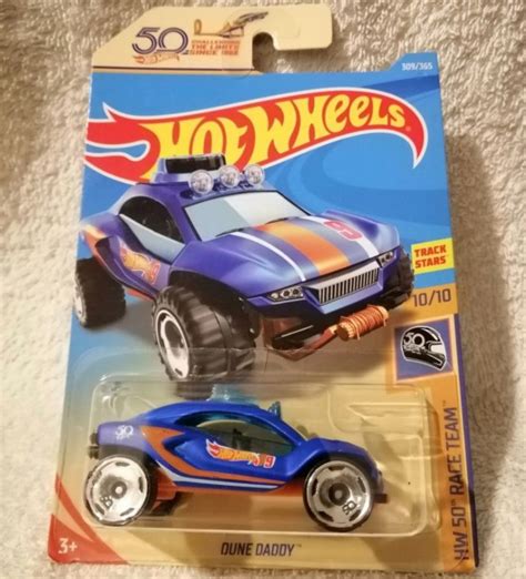 New Dune Daddy Track Stars Hw Race Team Anniversary Hot Wheels Hotwheels Car Kemasraya