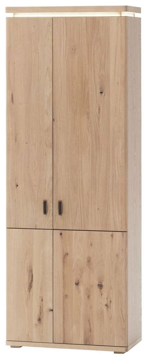 Linea Natura Garderobenschrank Barcelona Teilmassiv Von Zurbr Ggen F R