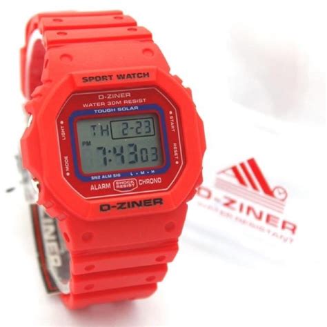 Jual Jam Tangan Dara Dua Garis Biru G Shock Dan D Ziner Original