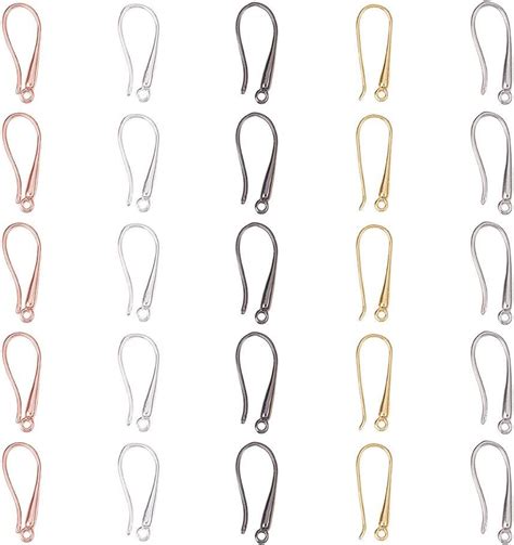 Amazon Ph Pandahall Pcs Colors Brass Earring Hook Ear Wires