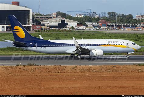 VT JFS Jet Airways Boeing 737 8AL WL Photo By Murad Hashan ID 517909