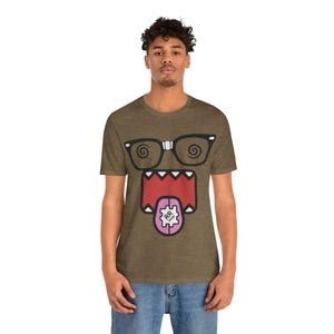 Dizzy Domo Kun Tshirt Unisex Emo Scene Y K Fashion Tshirt S Vintage Cartoon Hot Topic
