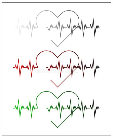 Heart Ekg Ecg Graph Stock Illustrations 9384 Heart Ekg Ecg Graph