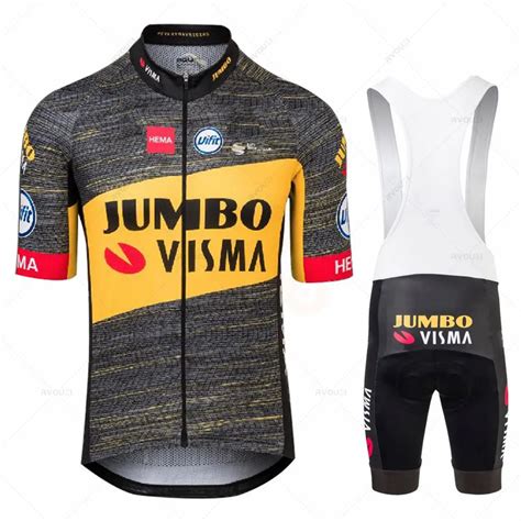 2022 Jumbo Visma Camisa Da Equipe De Ciclismo 19d Bicicleta Shorts