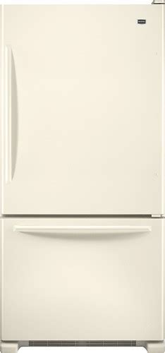 Best Buy Maytag 18 5 Cu Ft Bottom Mount Refrigerator Bisque MBF1958XEQ