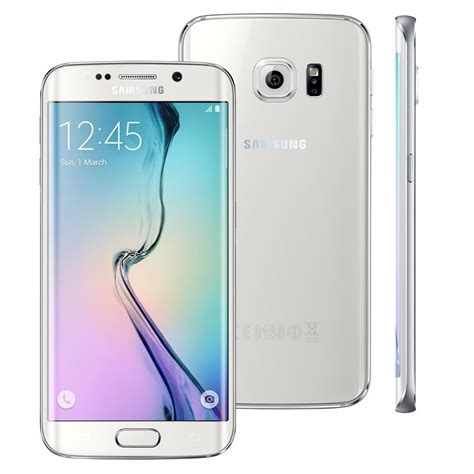 Celular Samsung Galaxy S Edge Sm G I Smart Desb Branco R