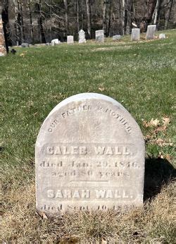 Sarah Farnum Wall Find A Grave Memorial