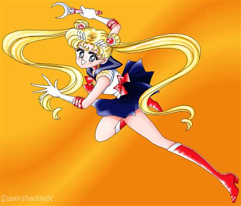 Sailor Moon Space Drawing By Supershadowx On Deviantart