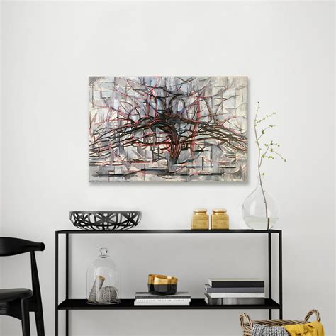 The Gray Tree // Piet Mondrian // 1911 (40"W x 26"H x 0.75"D) - Masters ...