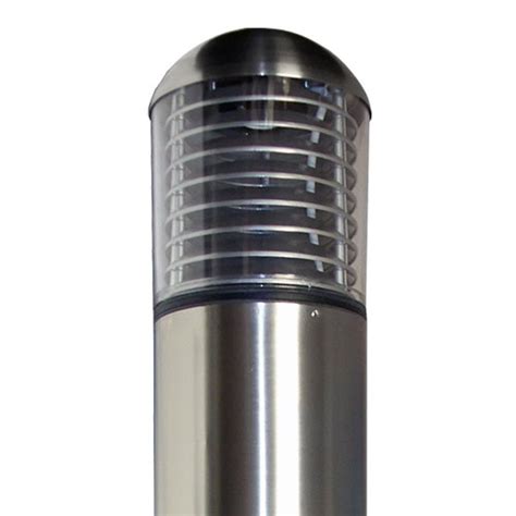 Thermaled Stainless Steel Round Dome Bollard With Louvers