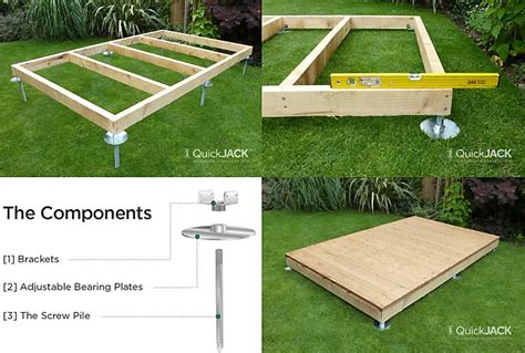 Quickjack 10ft X 7ft Shed Base Kit No Timber Included Diy At Bandq