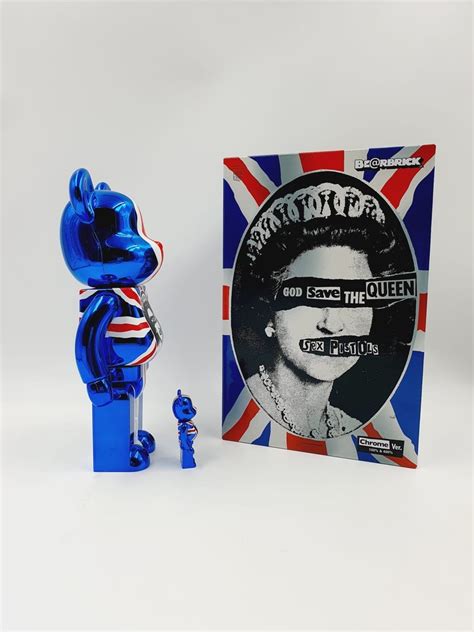 Sex Pistols X Medicom Toy Be Rbrick Sex Pistol God Save The Queen Chrome Edition