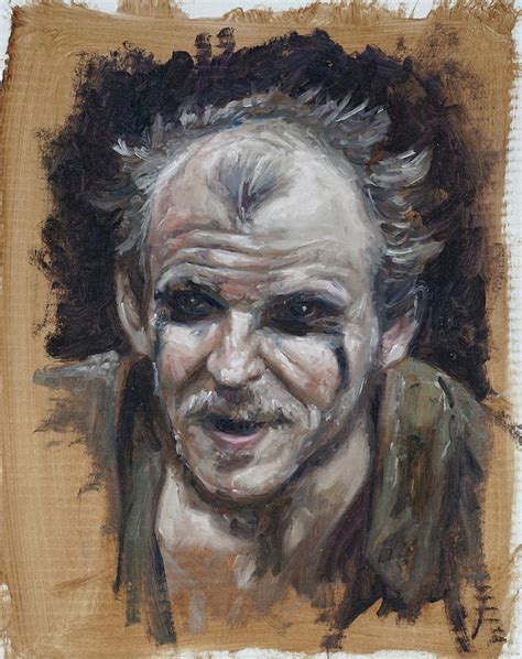 Tv Character Floki Painting By Martin Davey Fine Art America