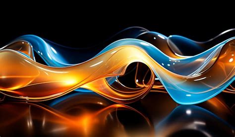 Premium Photo Abstract Colorful Waves Background Ai Generated