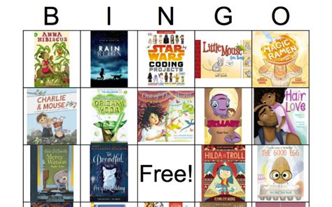 Book Cover BINGO (Ages 4 and up) - Terryville Public Library