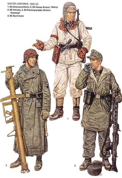 Uniformes de la SS. | Wwii uniforms, Wwii german uniforms, German uniforms