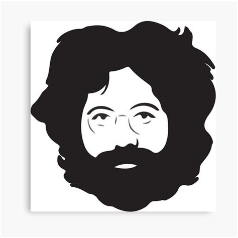 Jerry Garcia Portrait Canvas Prints | Redbubble