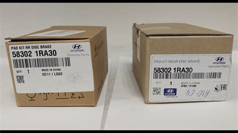 Made in China Оригинальные колодки 583021RA30 KIA/Hyundai Solaris ...